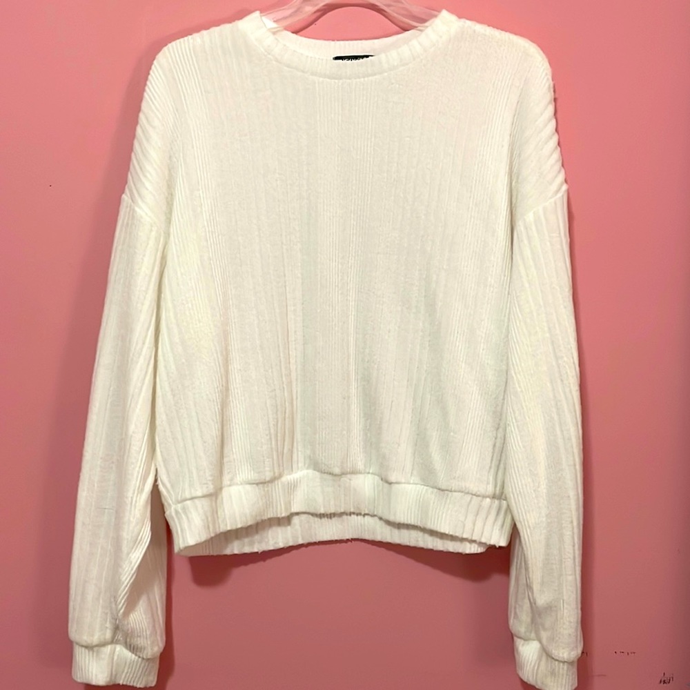 White light sweater